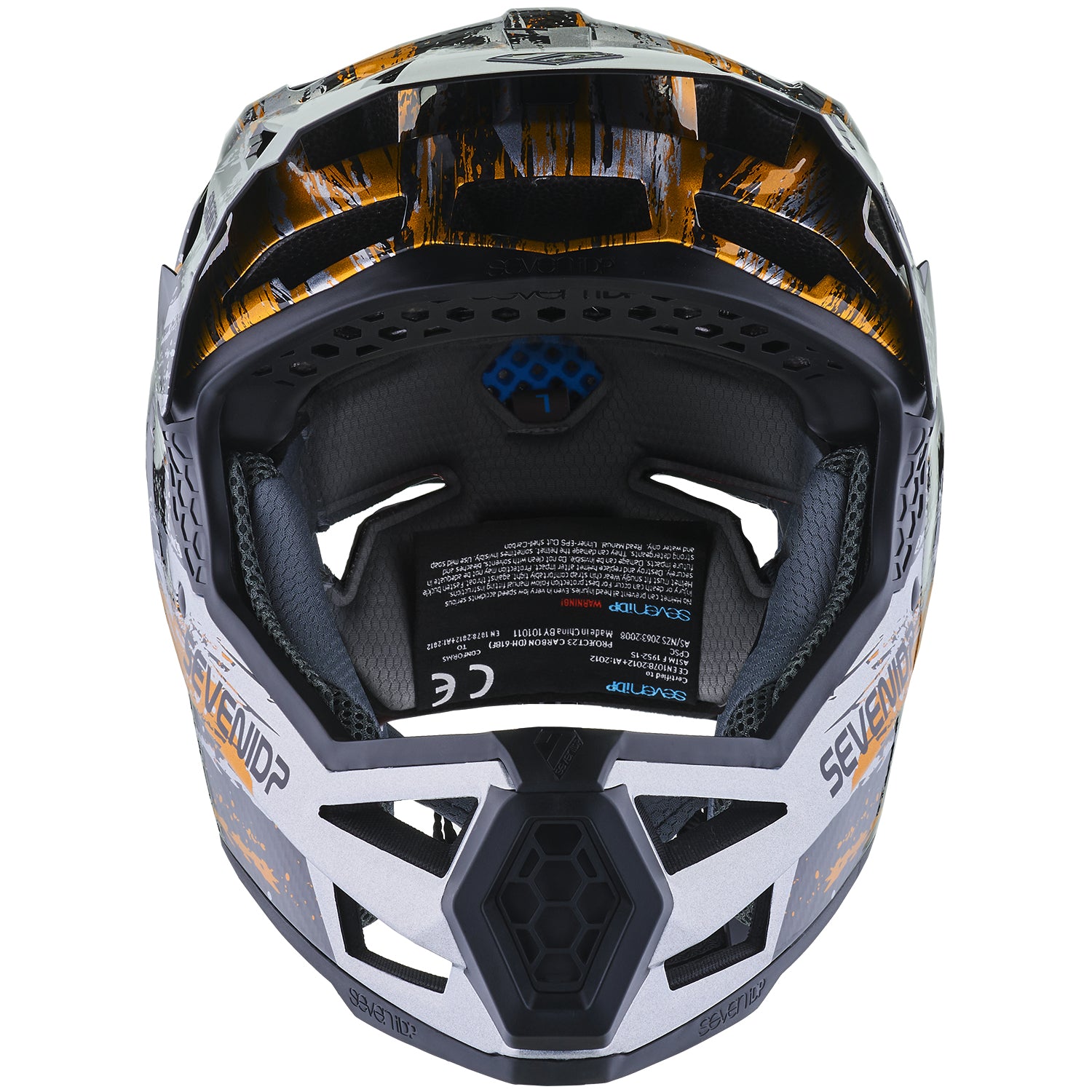 ce approved motorcycle helmet 7 iDP Project 23 Carbon Full Face Helmet - LTD Edition - Blast